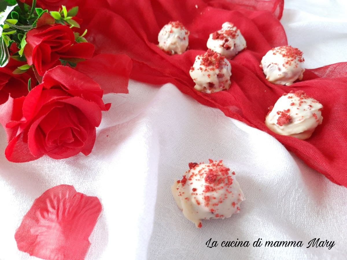 Red velvet bon bons