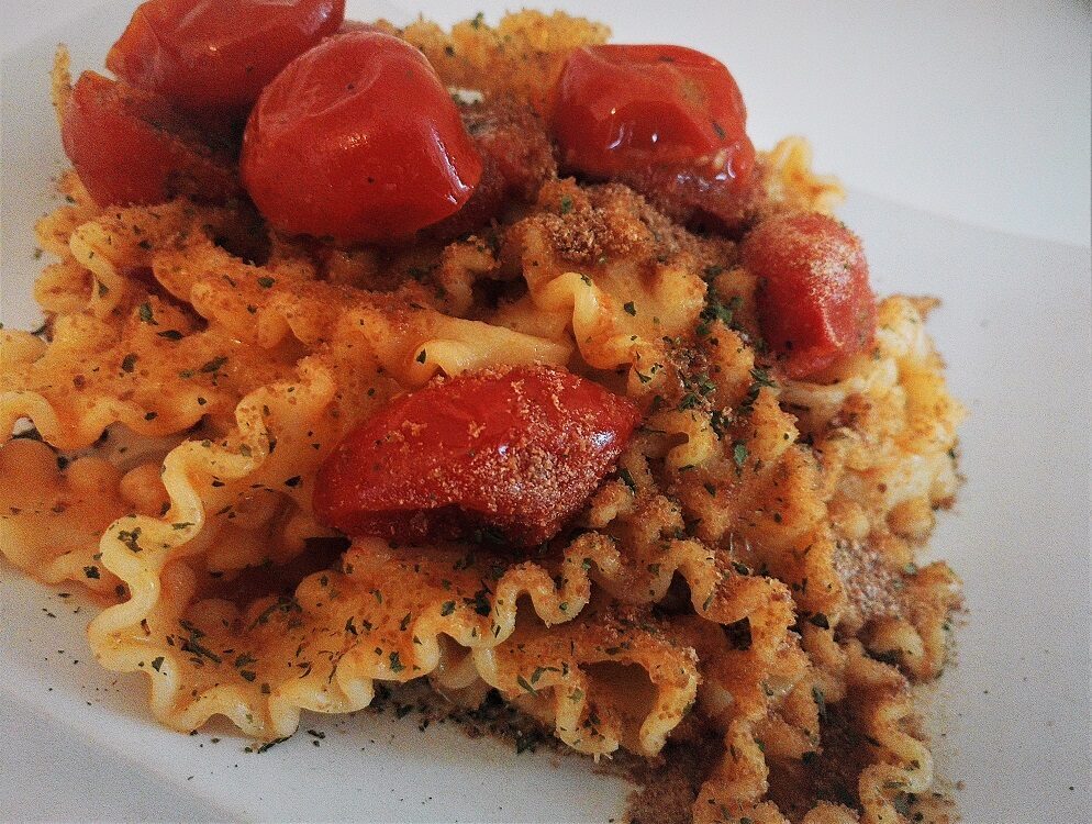 Reginette con bottarga di tonno