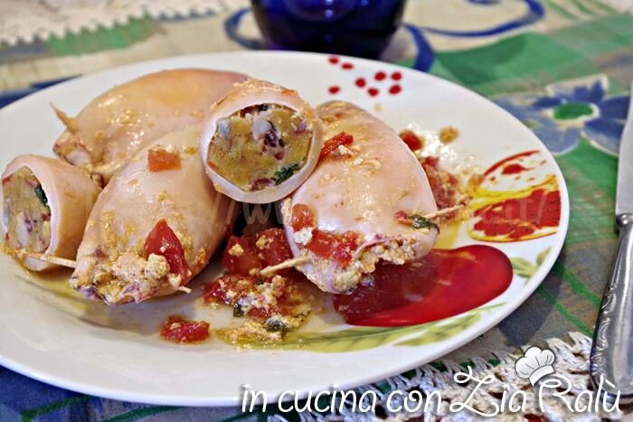 Ricetta classica dei calamari ripieni
