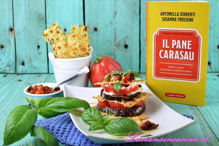 Ricetta con pane carasau: millefoglie salata