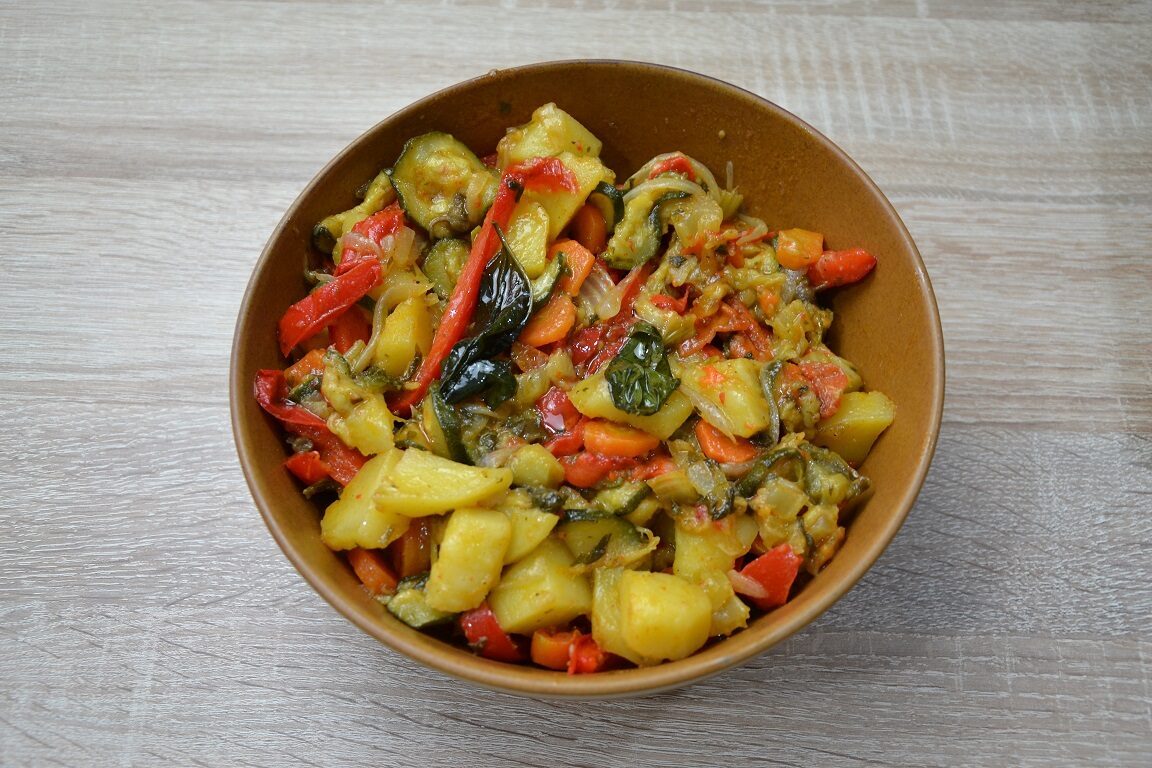 Ricetta – Contorno di verdure in padella