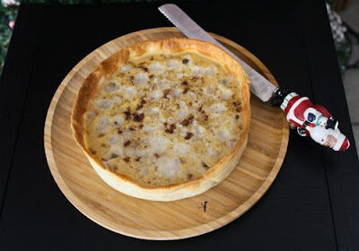 Ricetta per il natale: vegan quiche lorraine, potete servirla come antipasto, primo o secondo, e la cuocerete in friggitrice ad aria!