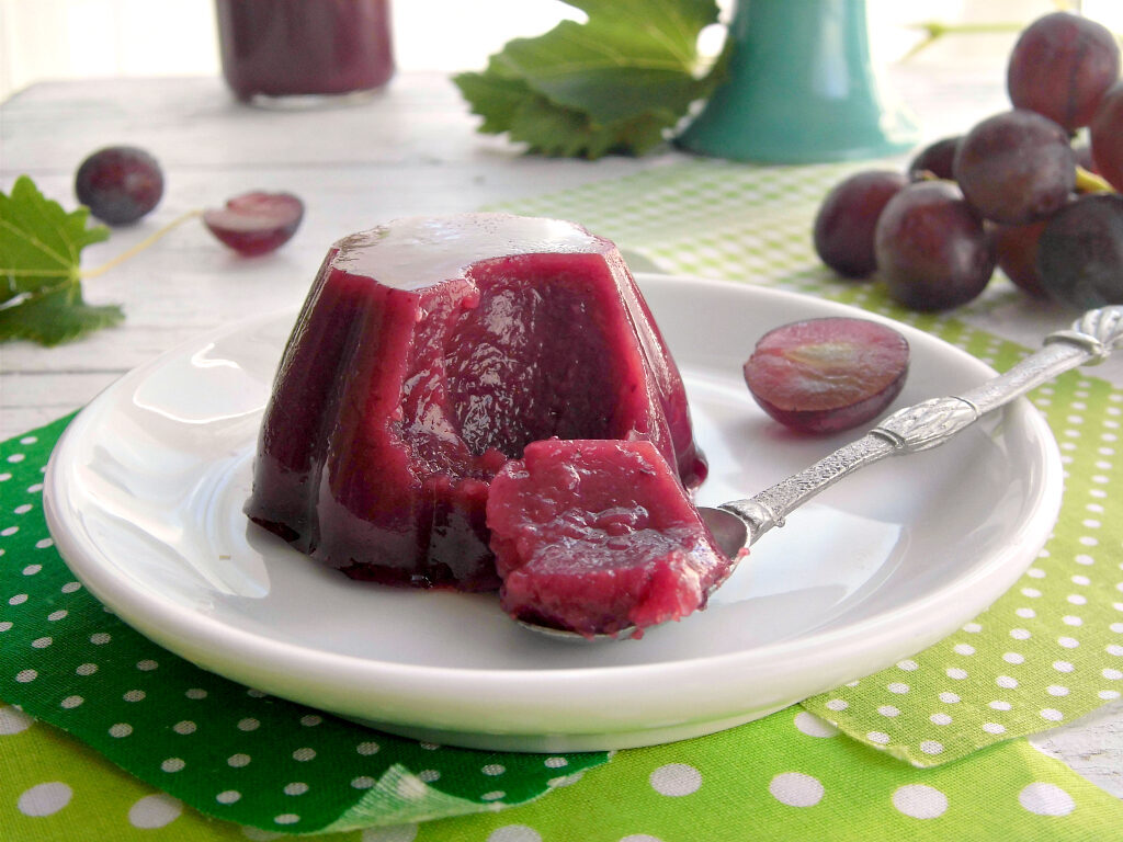 Ricetta per preparare il gelo d’uva
