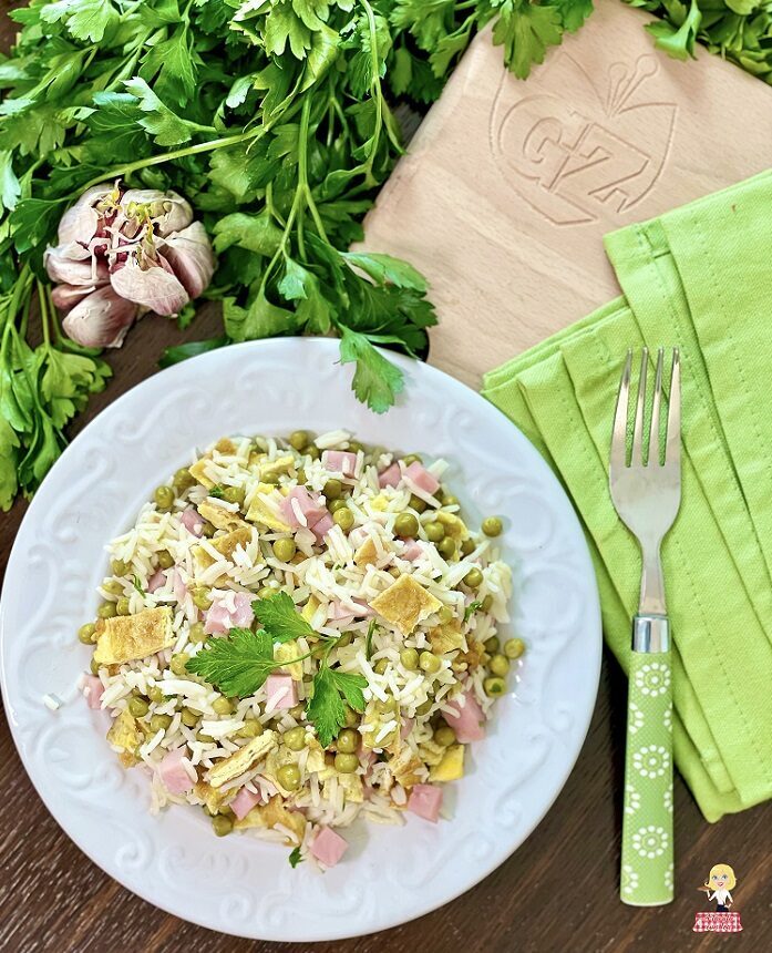 Riso alla cantonese light