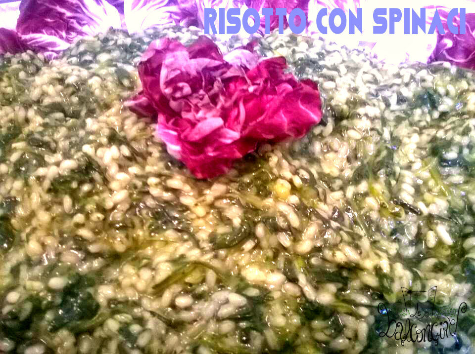 Risotto agli spinaci