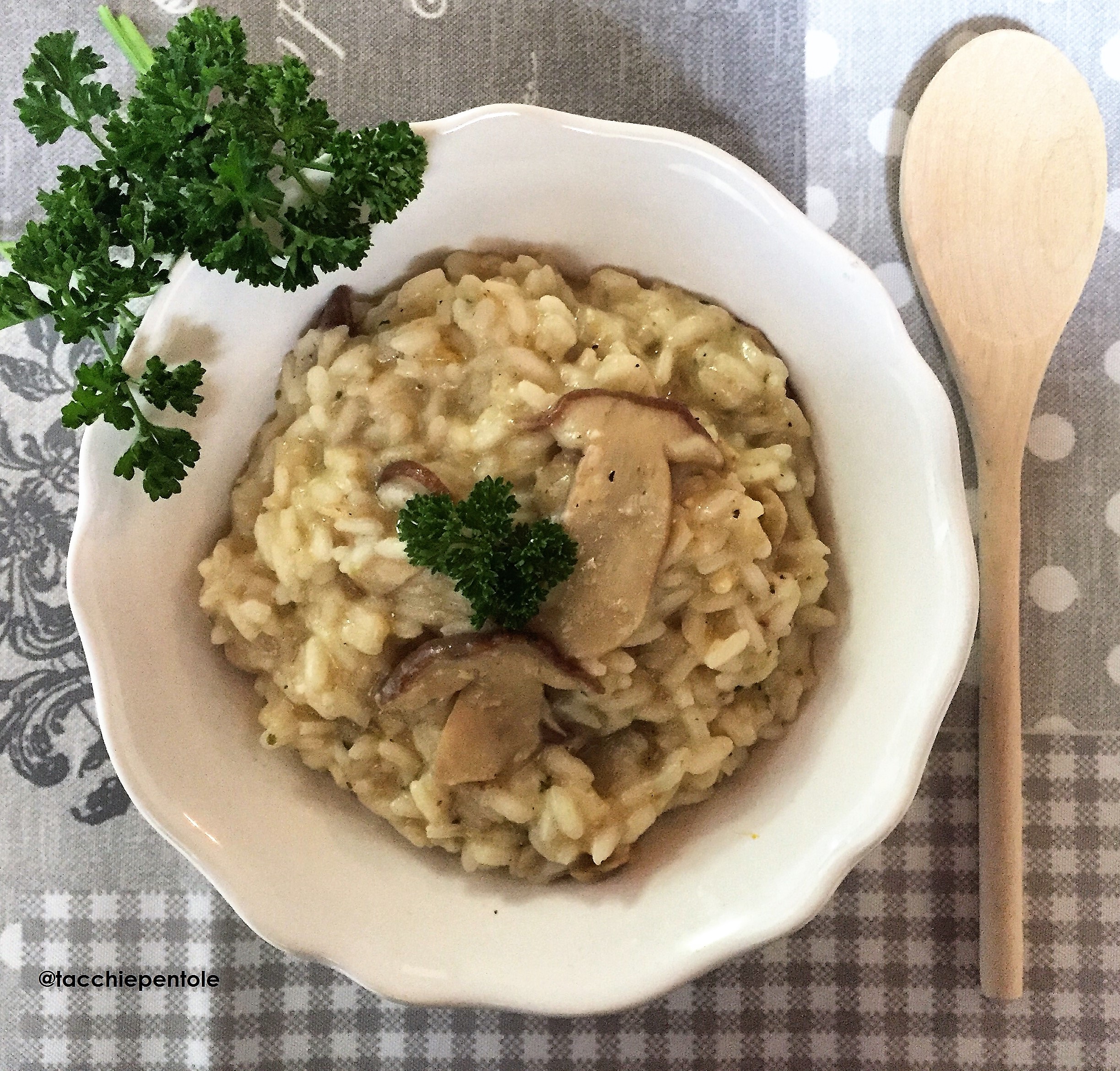 Risotto ai funghi porcini