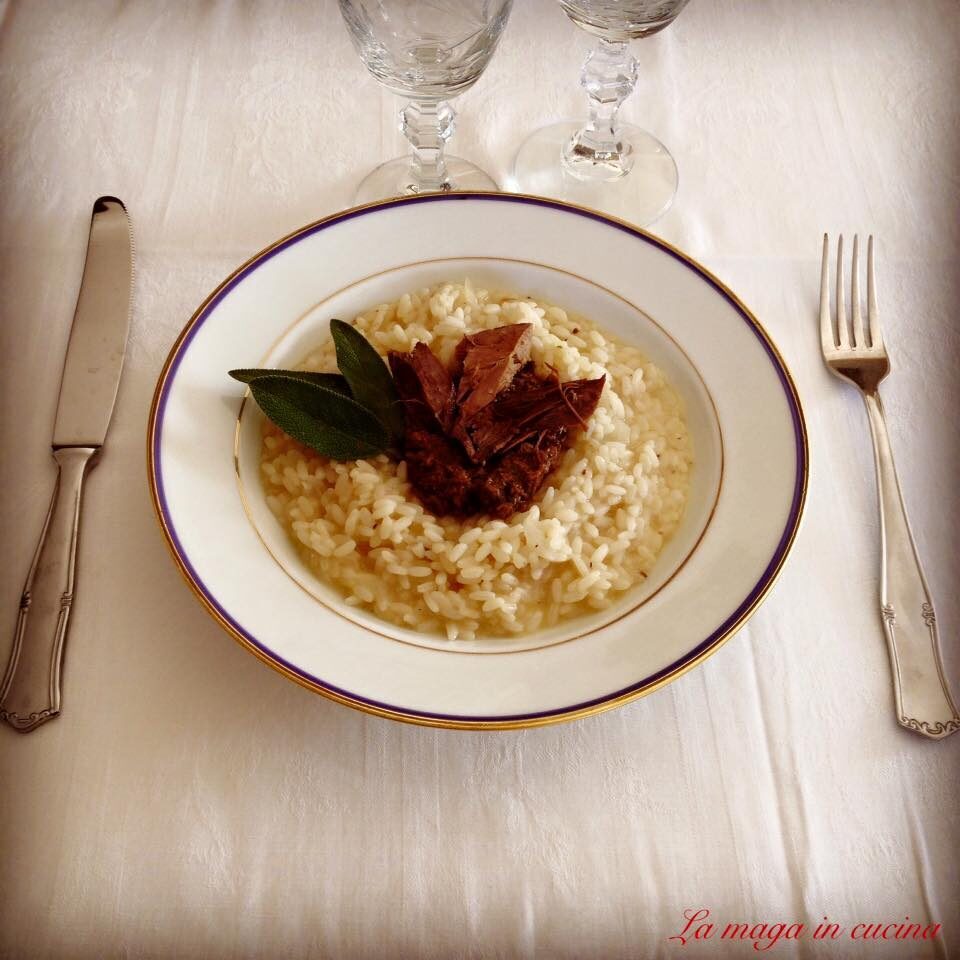 Risotto al colombaccio