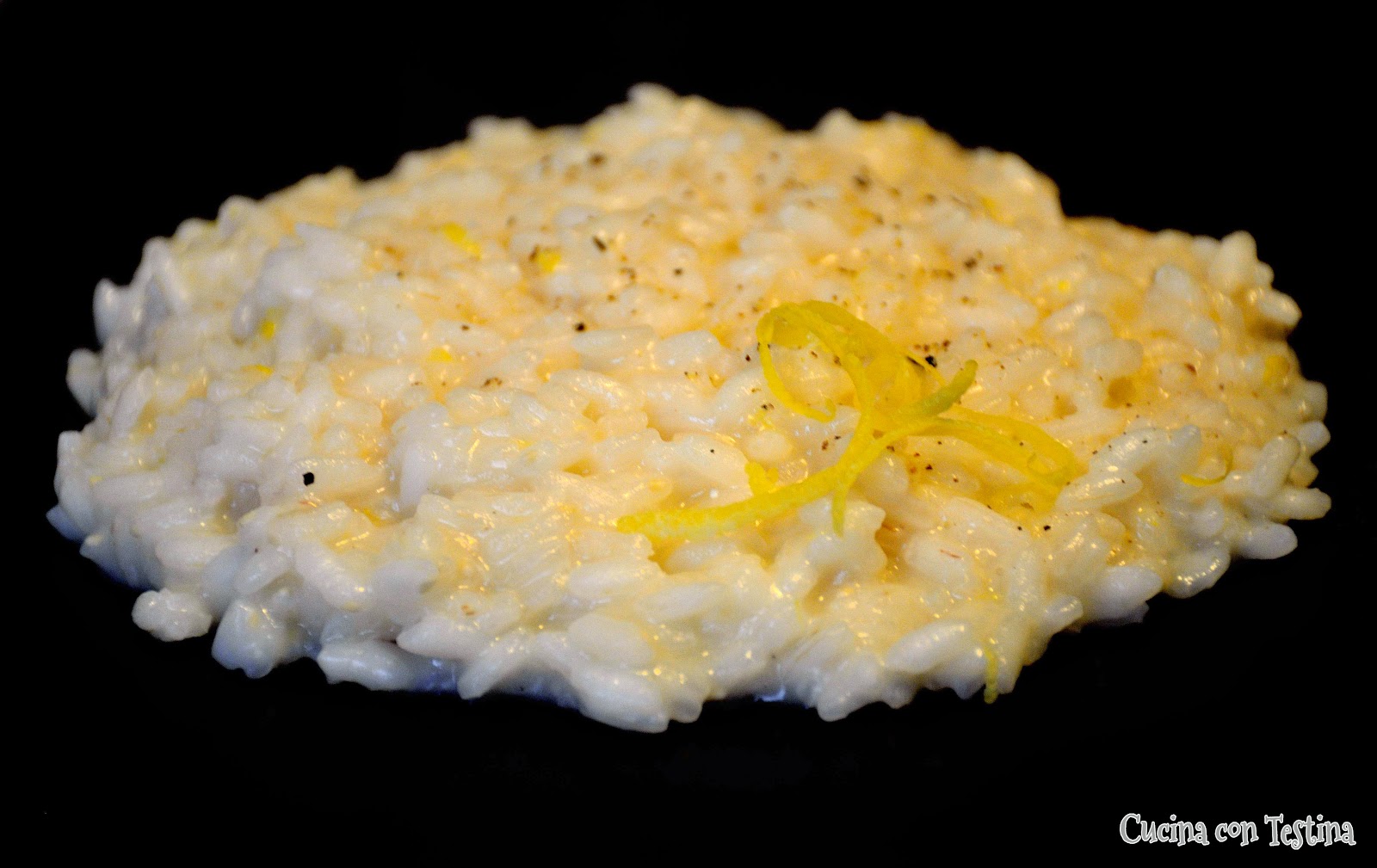Risotto al limone