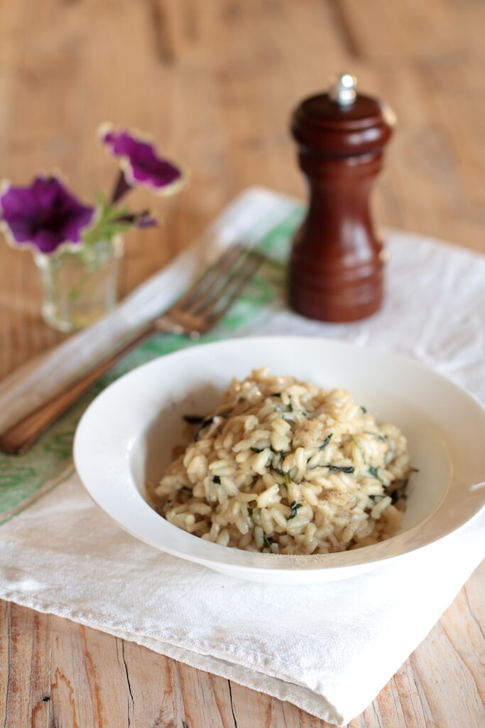 Risotto al radicchio verdon di roncade