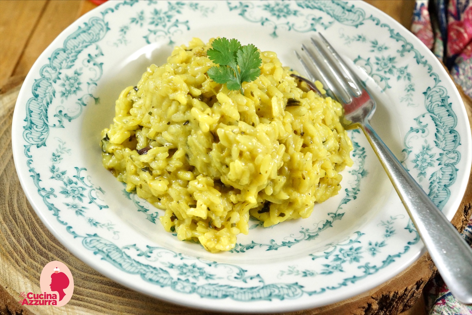 Risotto alla curcuma …