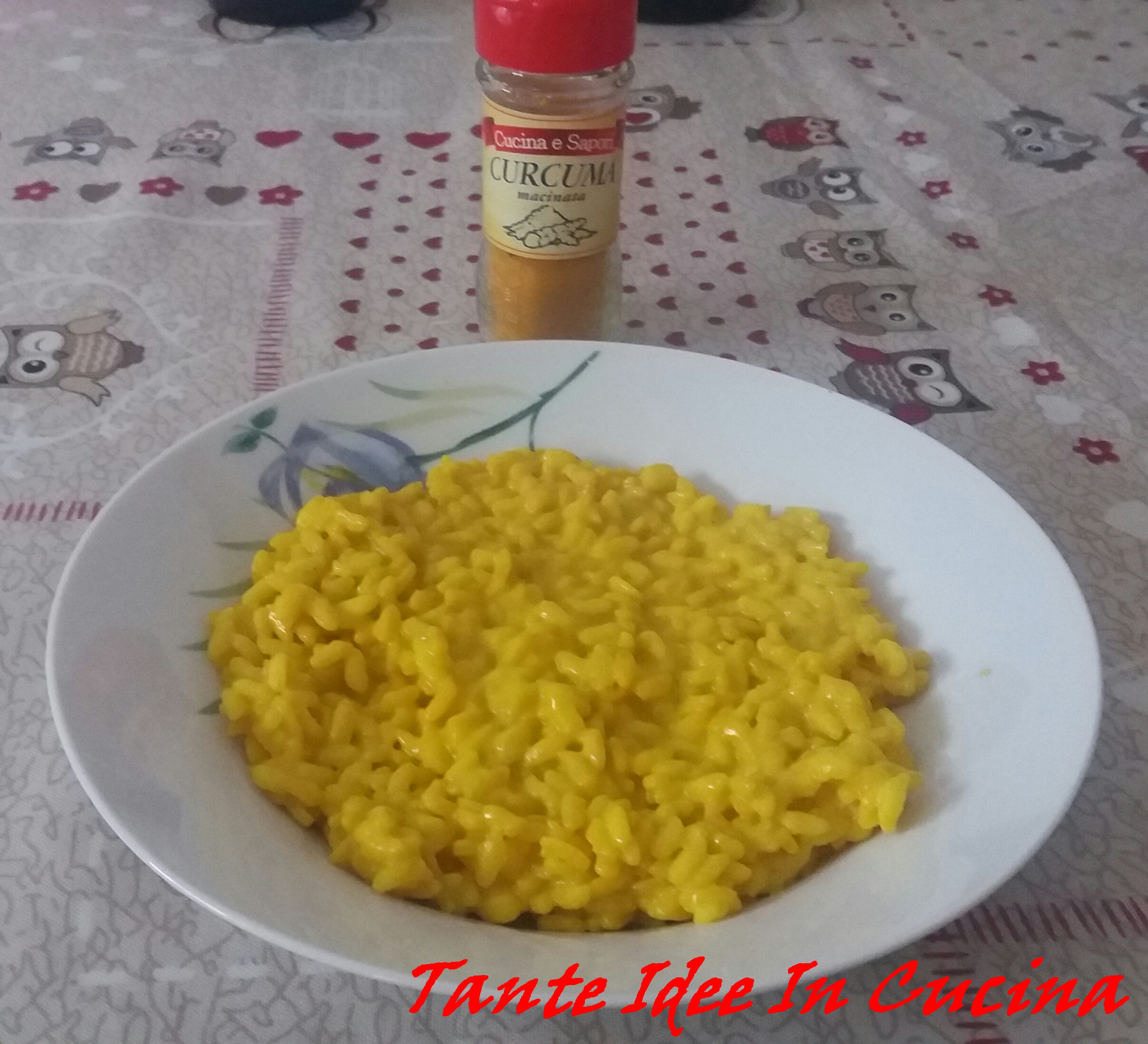 Risotto alla curcuma