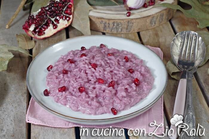 Risotto alla melagrana