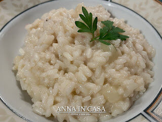 Risotto alla mia maniera con pere e brie
