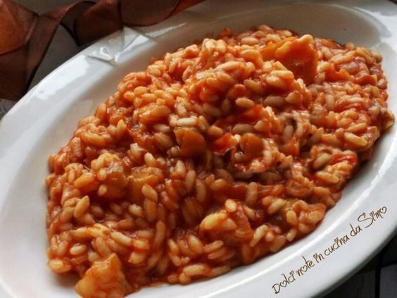 Risotto alla parmigiana di melanzane