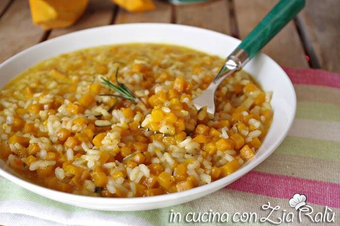 Risotto alla zucca light – gusto e leggerezza