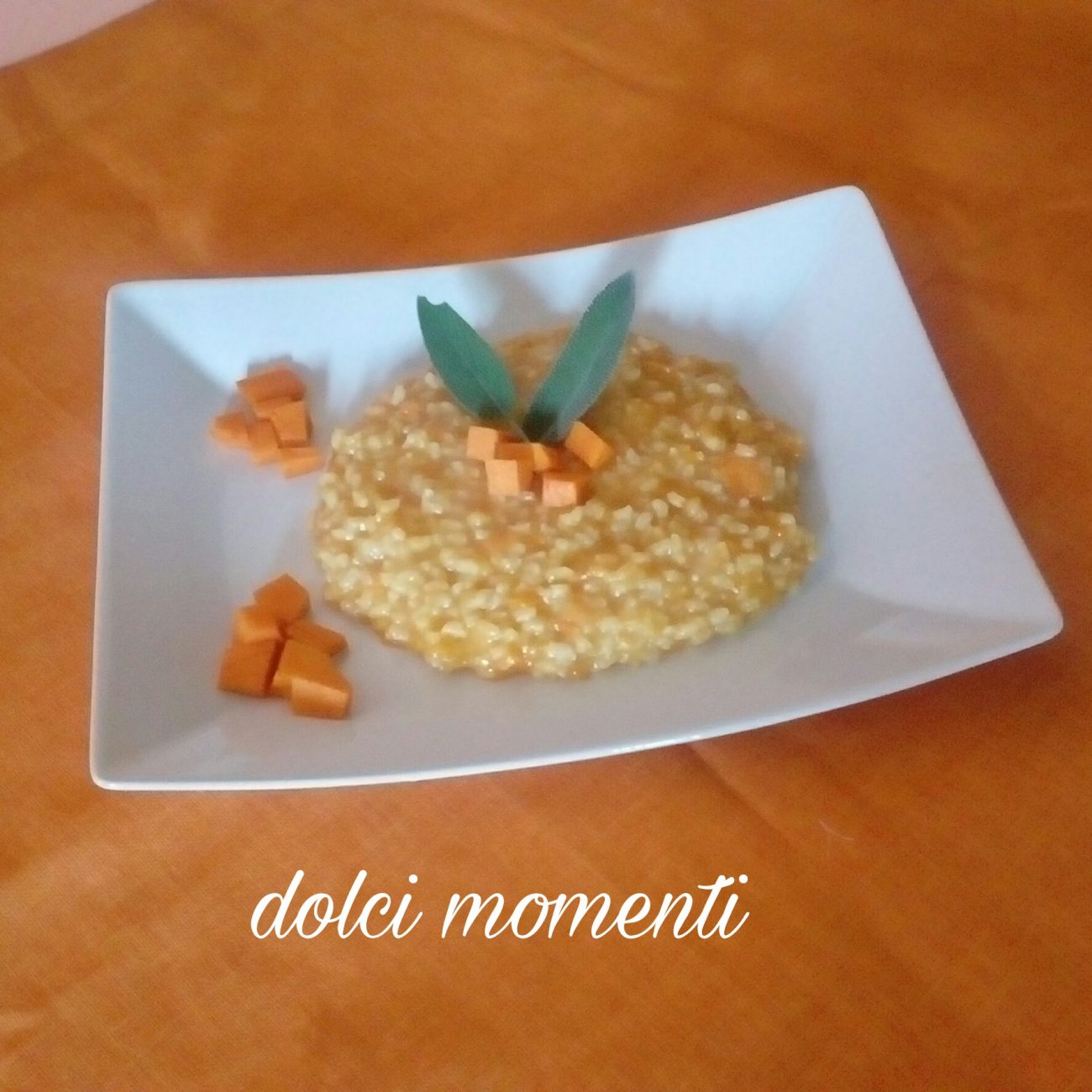 Risotto alla zucca