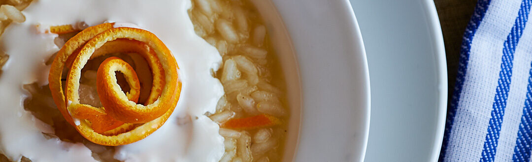 Risotto all’arancia