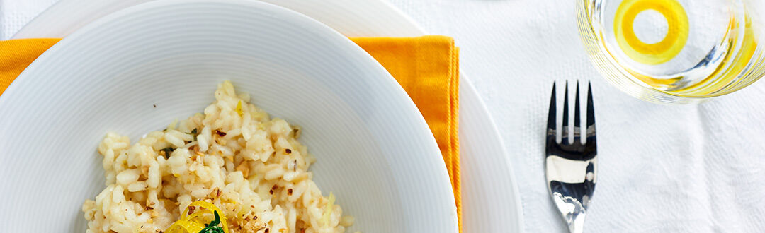 Risotto alle nocciole timo e limone #risodascoprire
