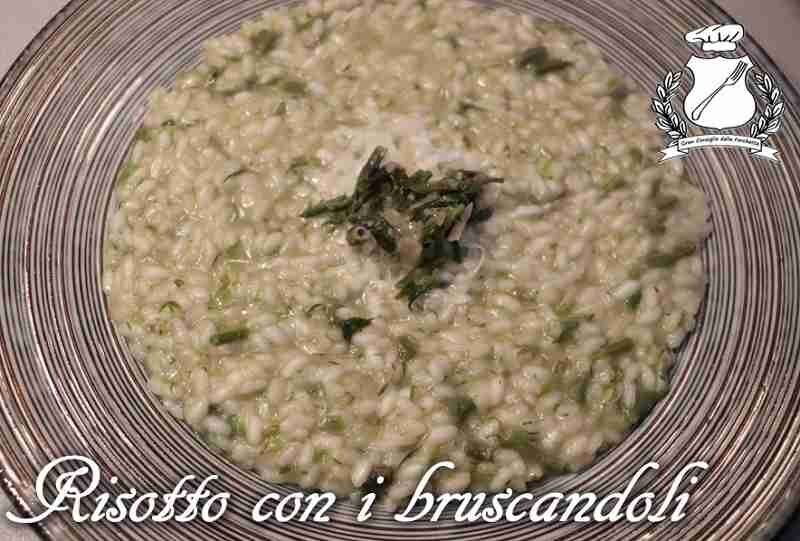 Risotto con i bruscandoli