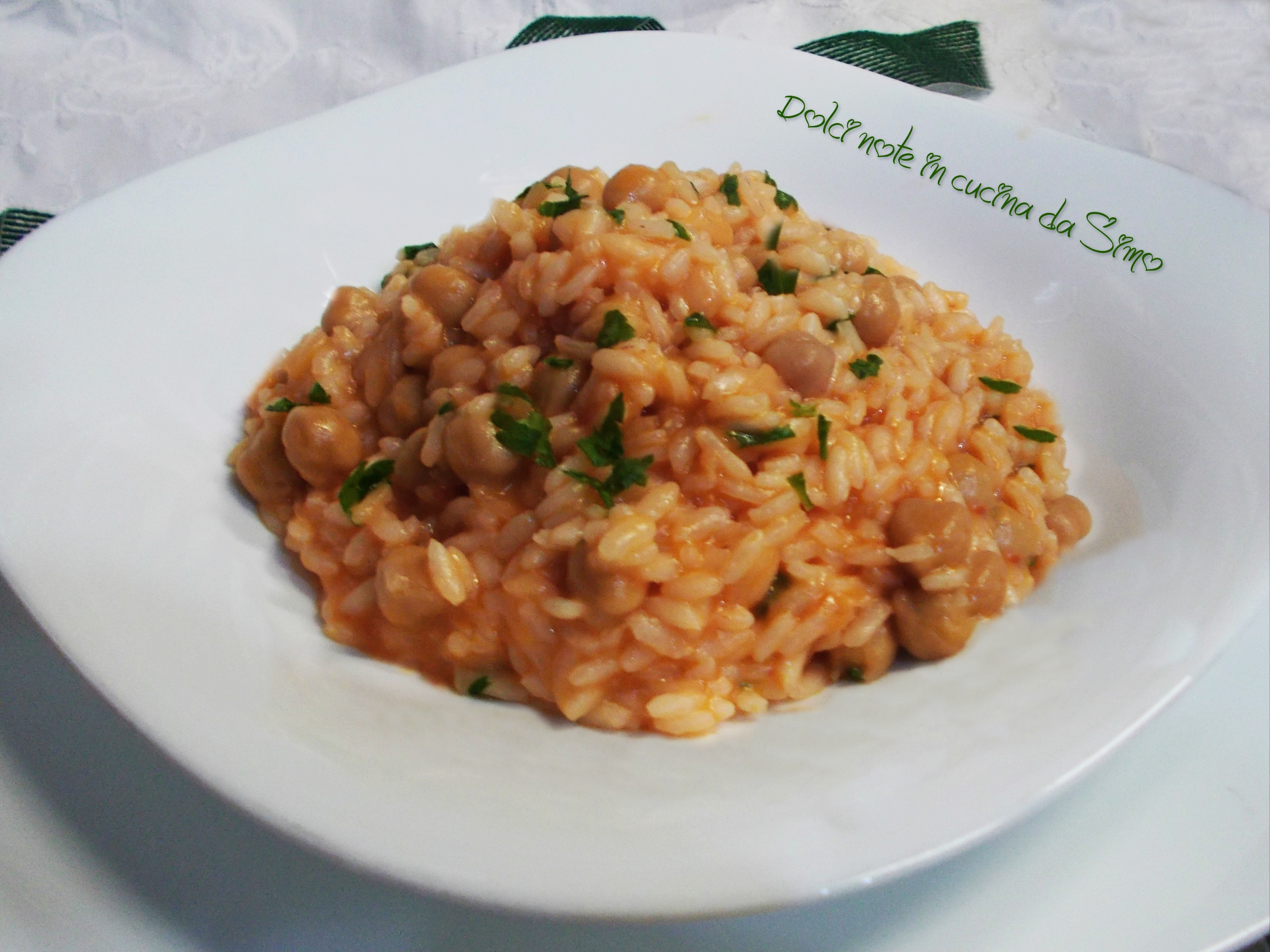 Risotto con i ceci