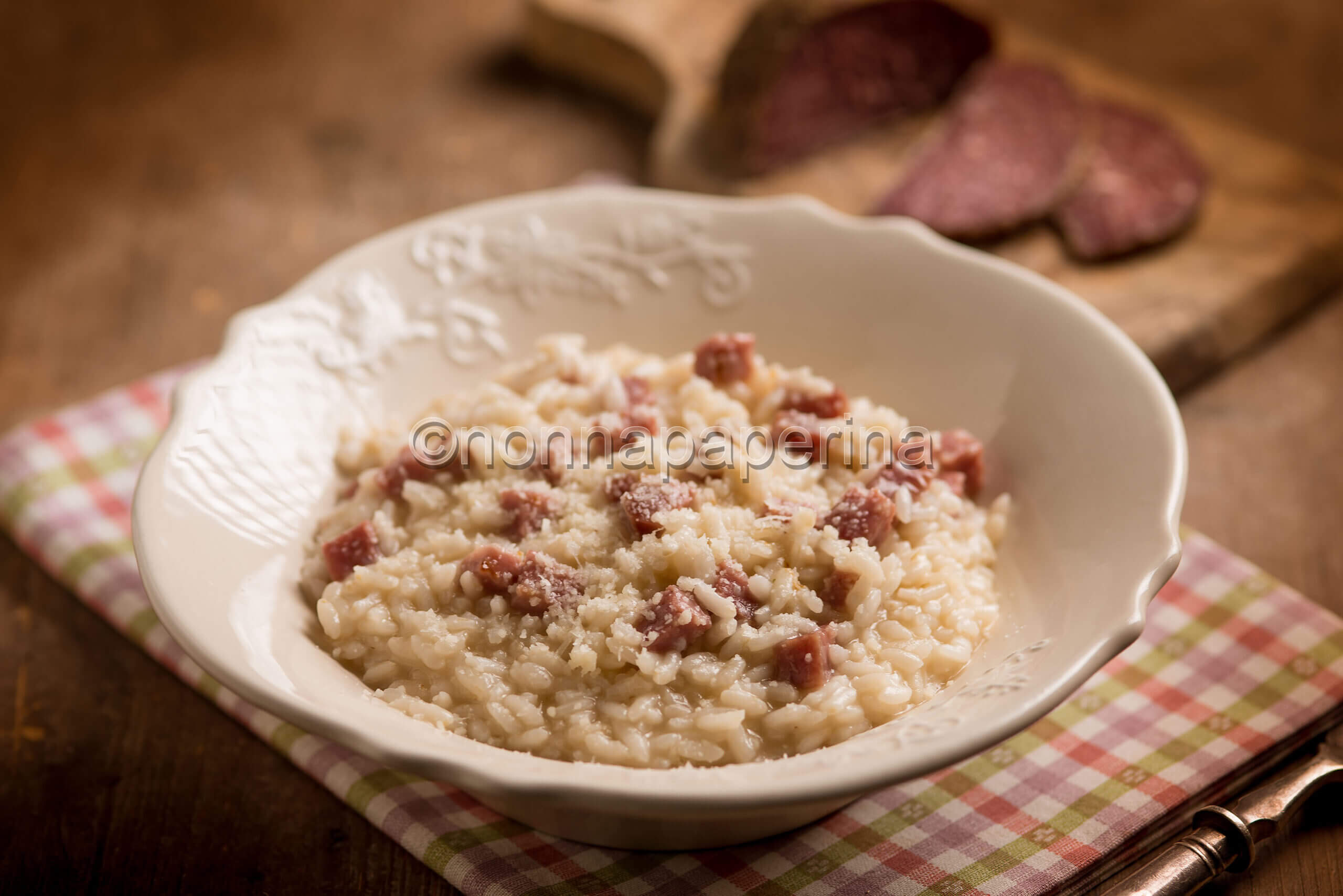 Risotto con la pitina, un primo facile ed equilibrato