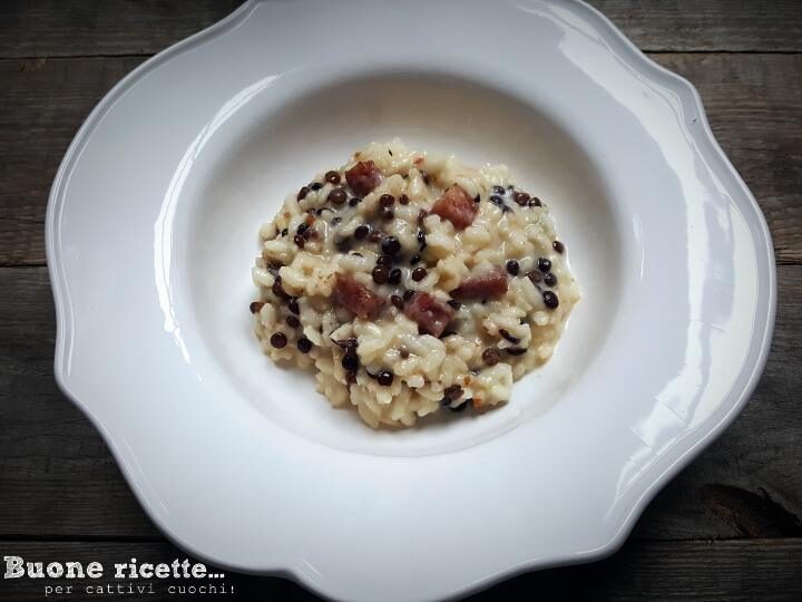 Risotto cotechino e lenticchie