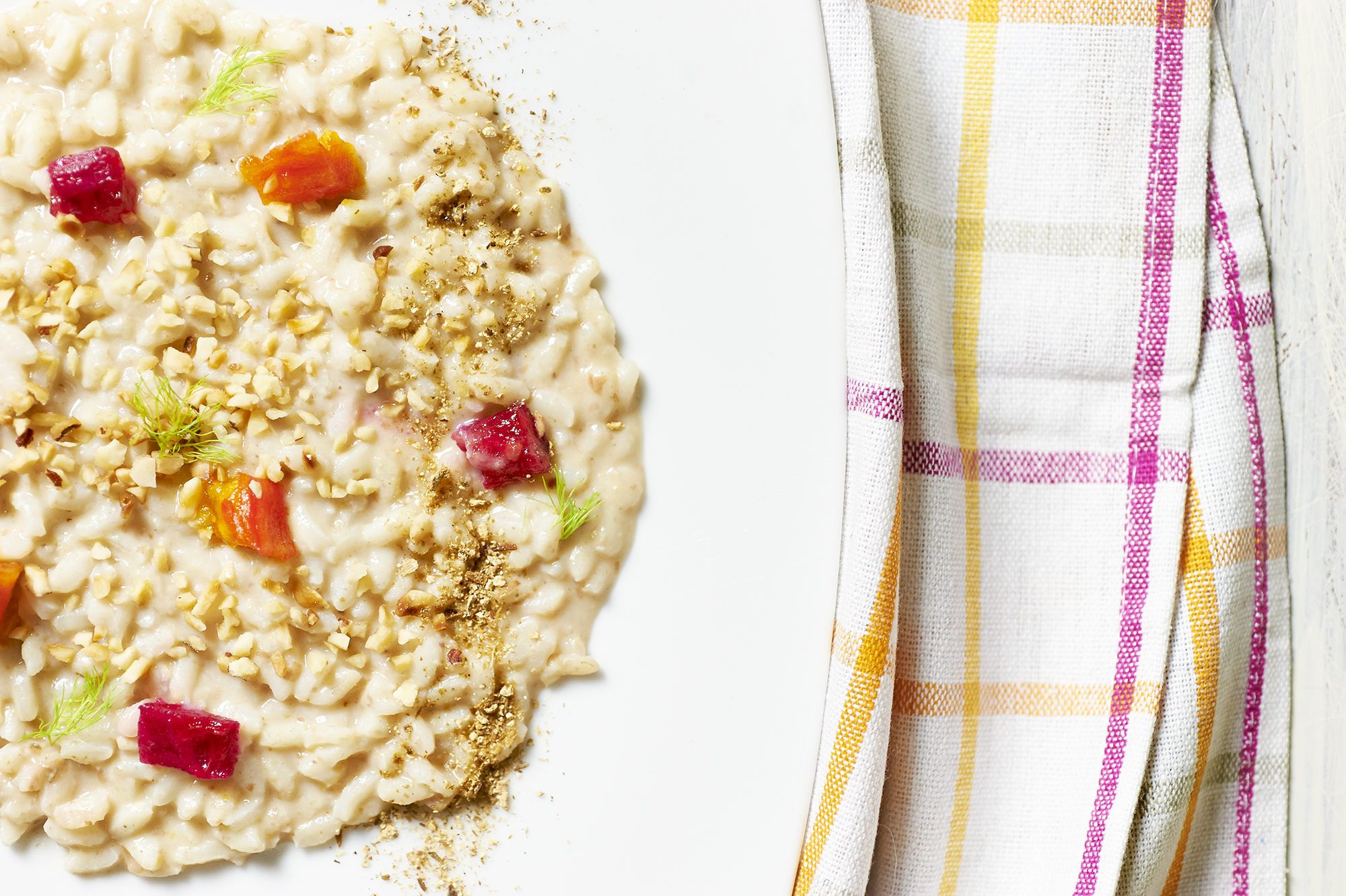 Risotto cremoso ai fichi