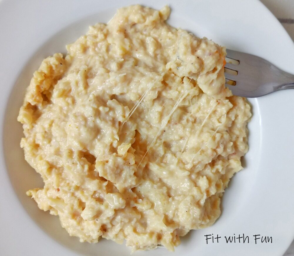 Risotto cremoso di cavolfiore ai 4 formaggi