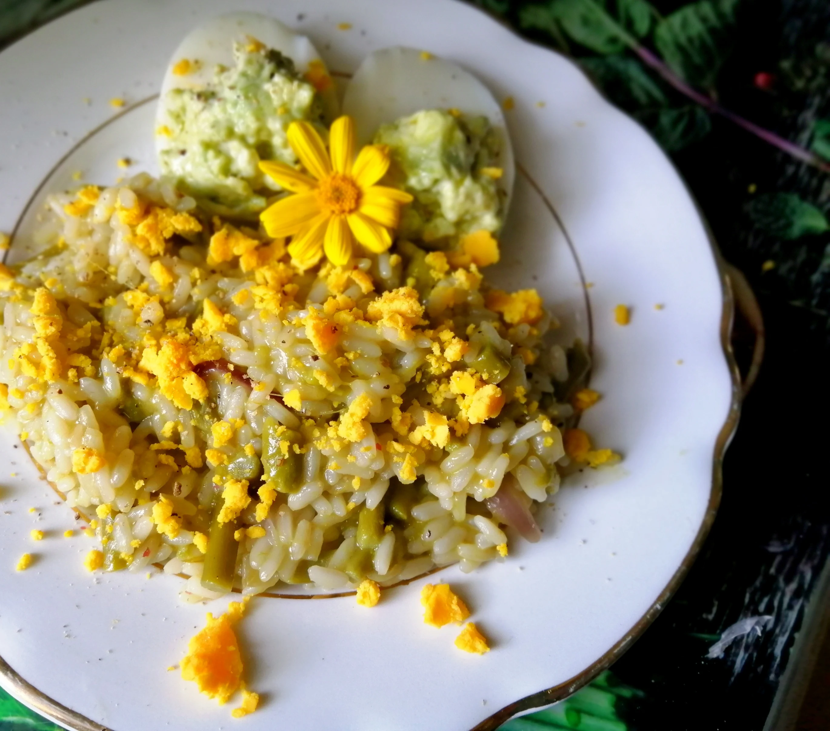 Risotto giallo verde