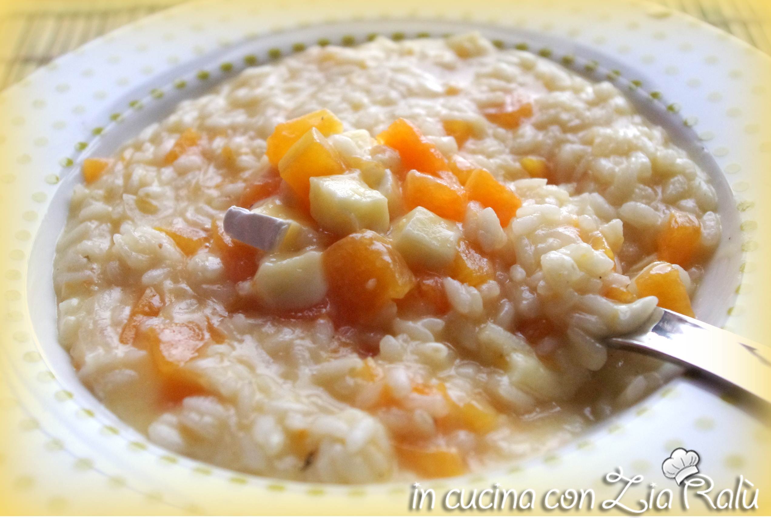 Risotto zucca e camembert