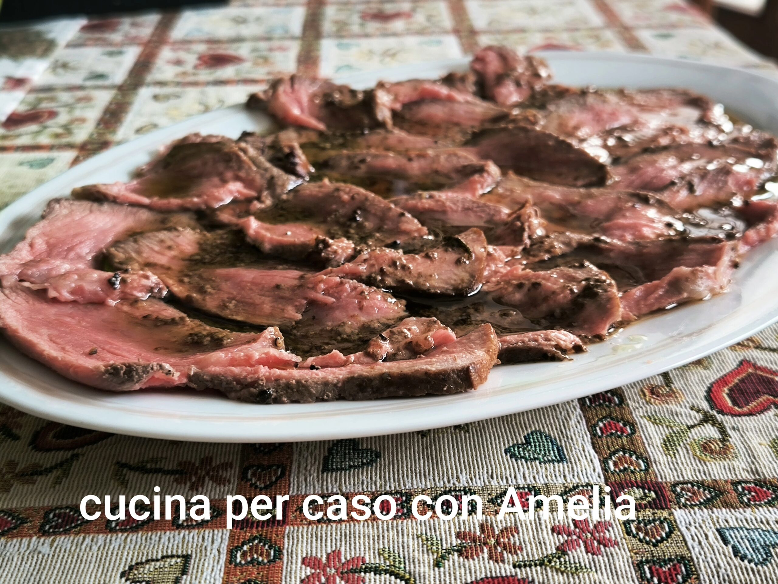 Roastbeef classico con sughetto, ricetta