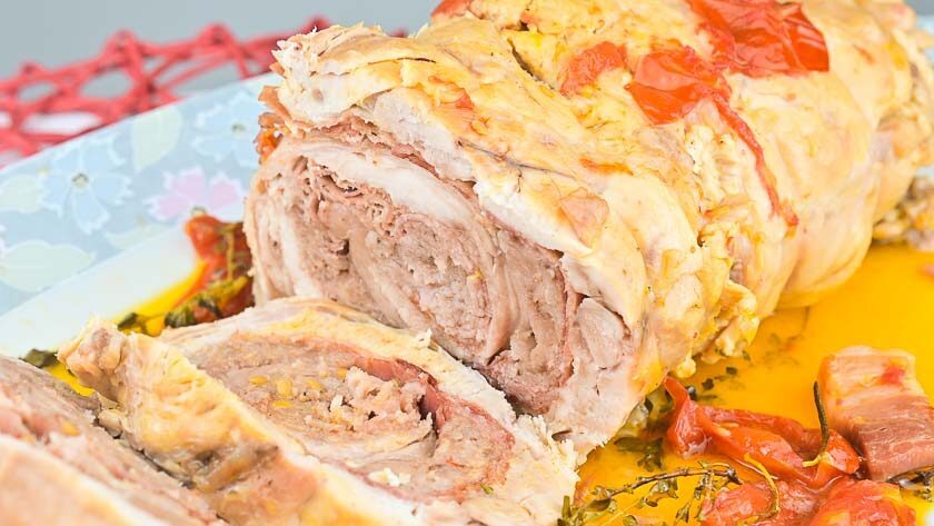 Rollè di coniglio all’ischitana