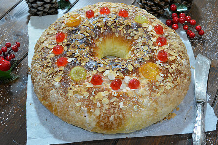 Roscòn de reyes la torta dei re magi