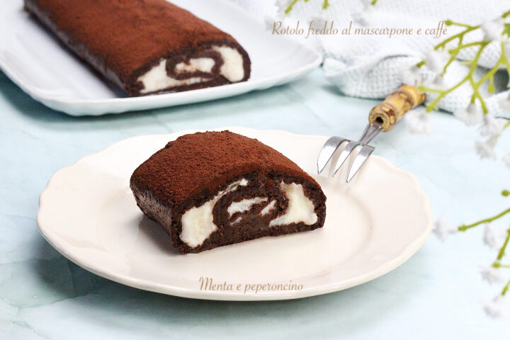Rotolo freddo al mascarpone e caffè