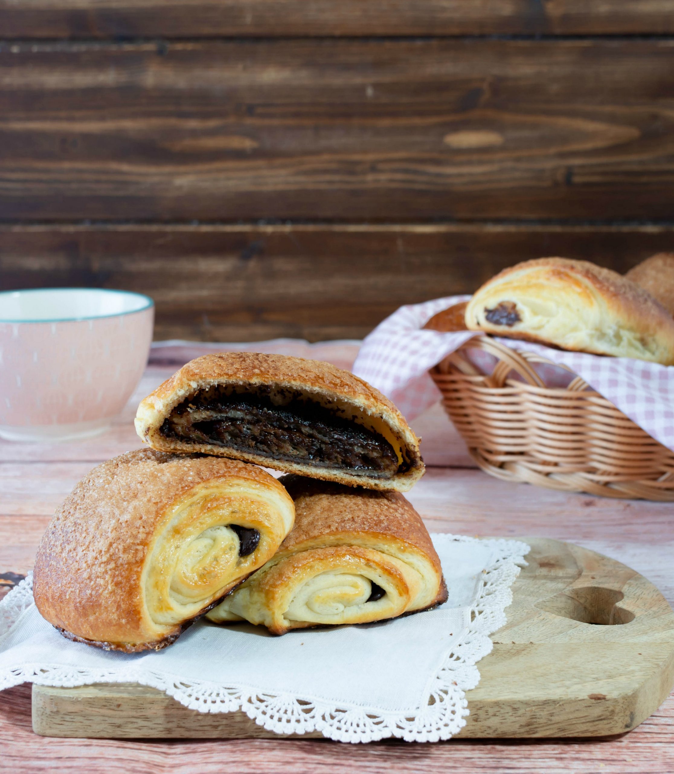 Saccottini con crema alle nocciole