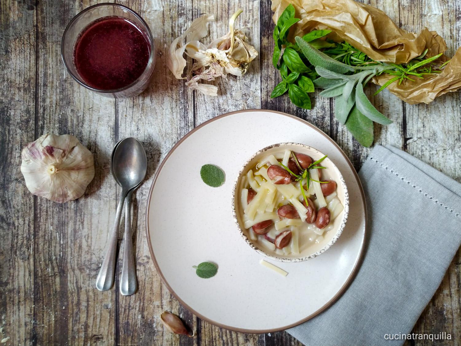 Sagnette e fagioli