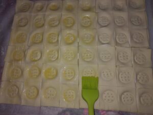 Salatini con pasta sfoglia