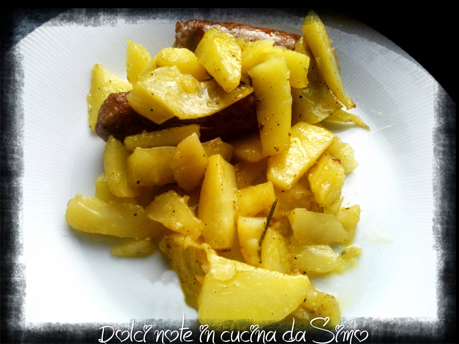 Salciccia con patate