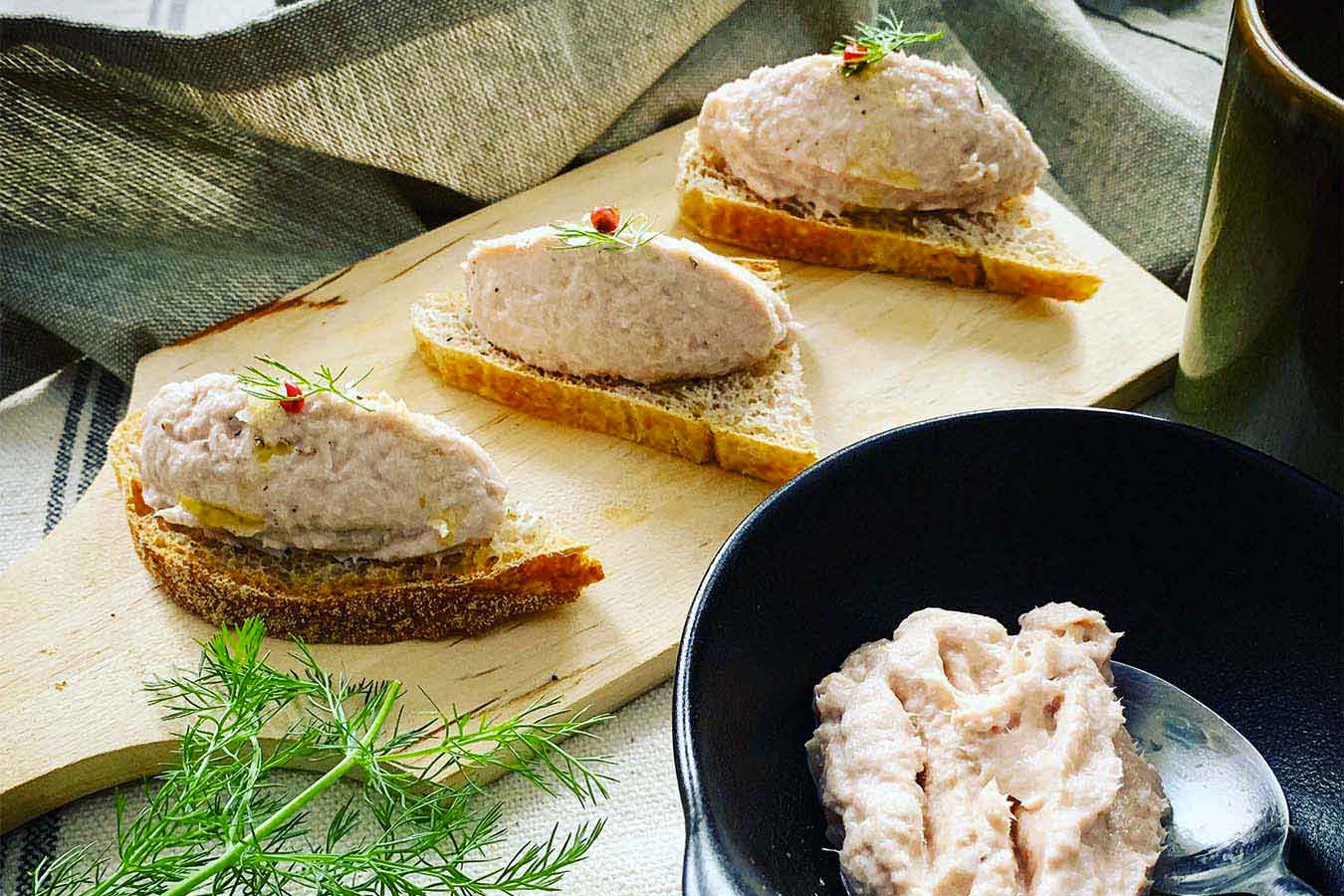 Salsa al tonno per crostini