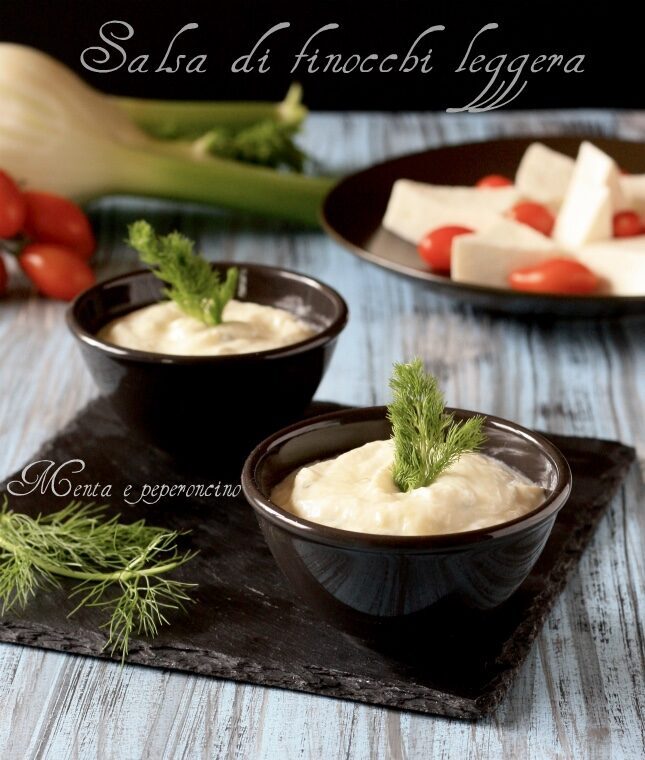 Salsa di finocchi leggera