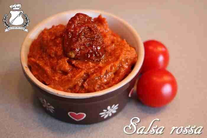 Salsa rossa di pomodori secchi