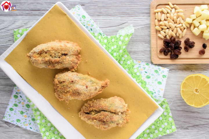 Sarde a beccafico alla catanese