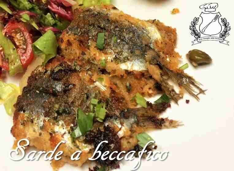 Sarde a beccafico