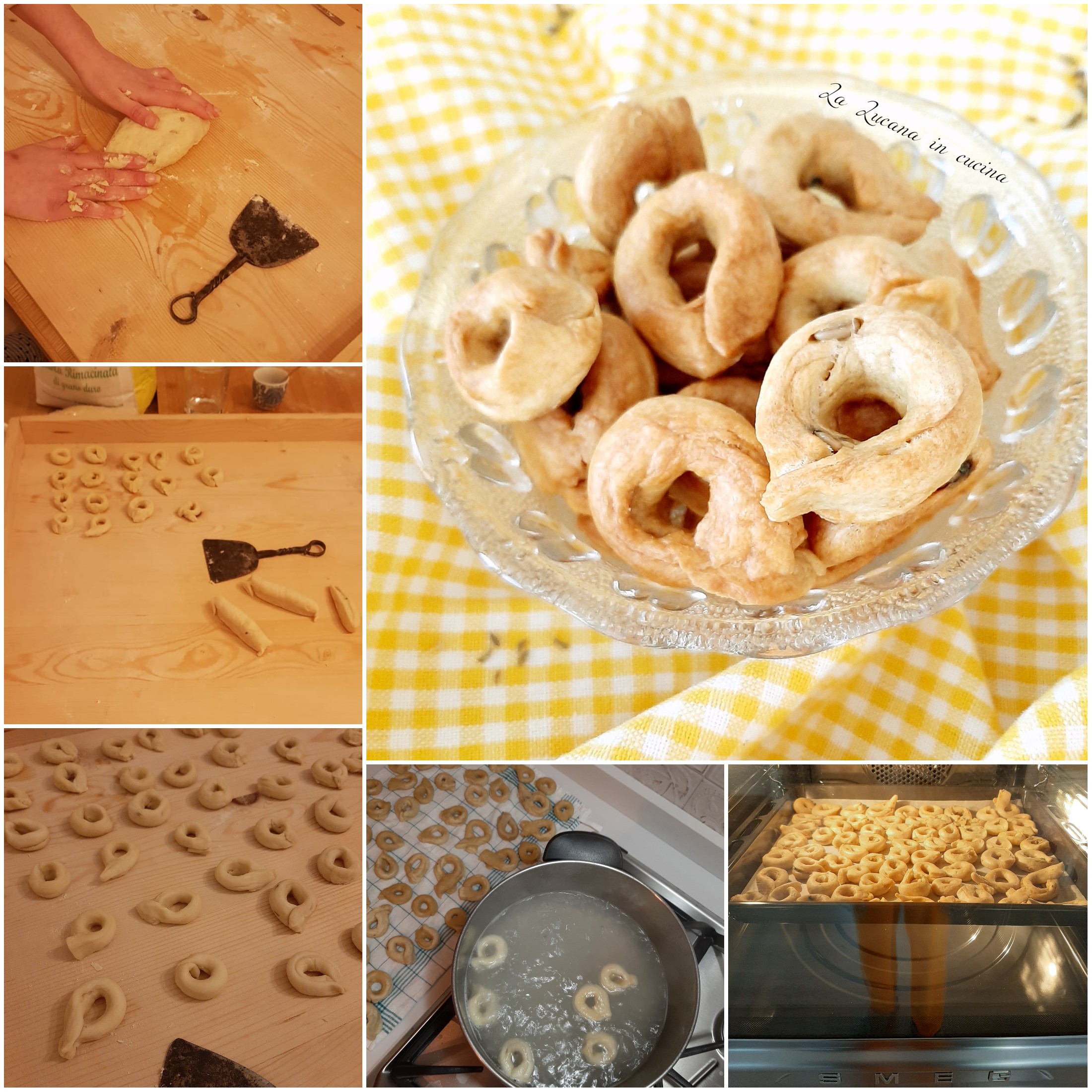 Scaldatelli lucani (taralli salati)