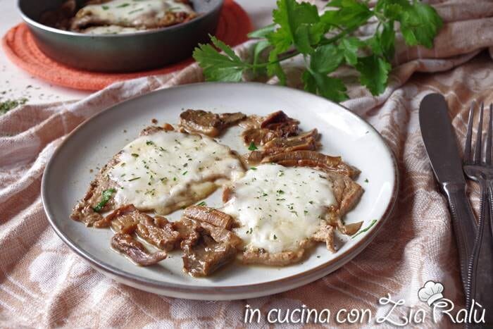 Scaloppine ai funghi