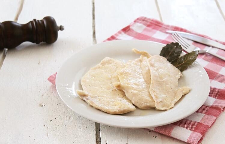 Scaloppine di pollo al prosecco