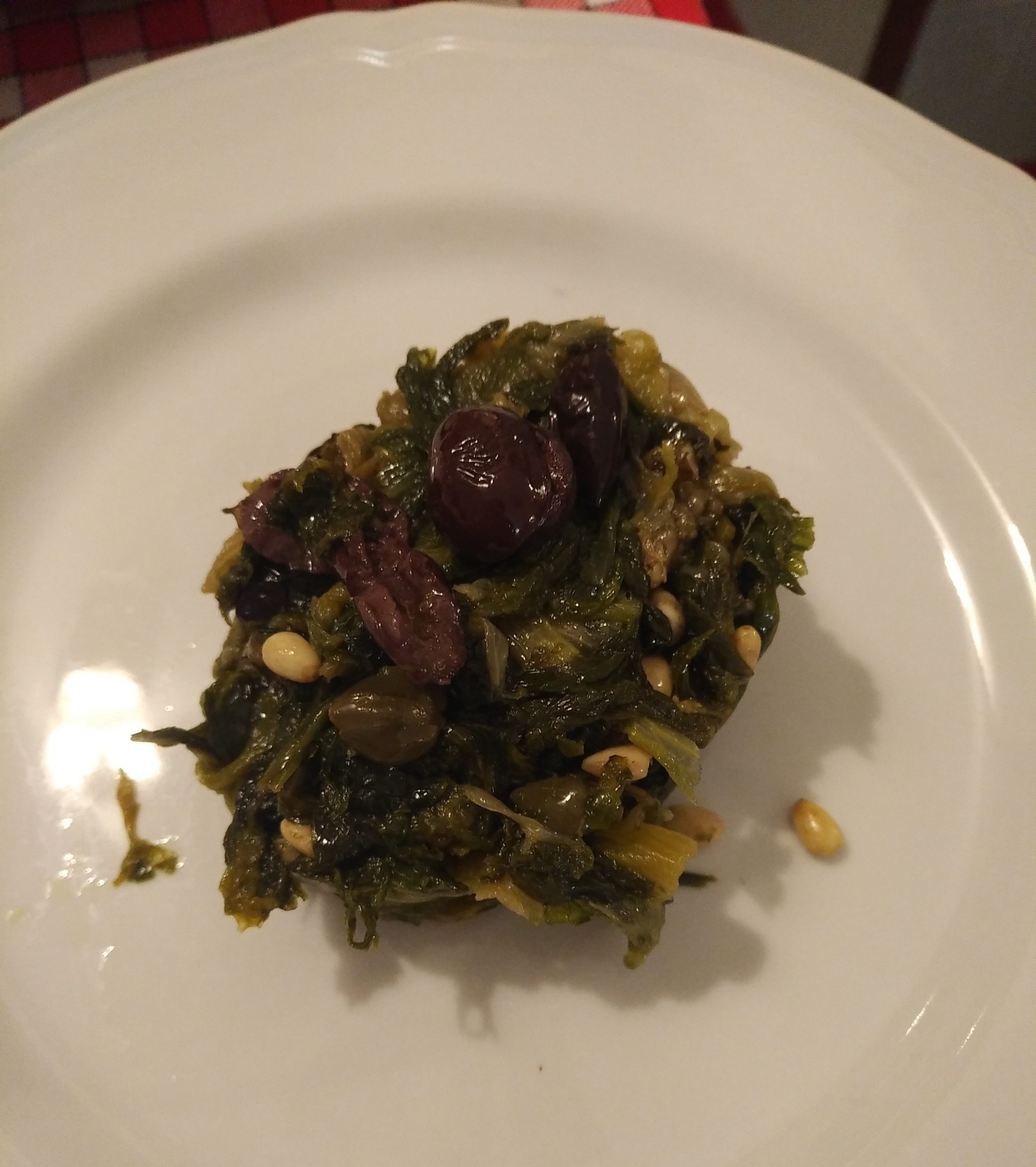 Scarola saltata alla napoletana
