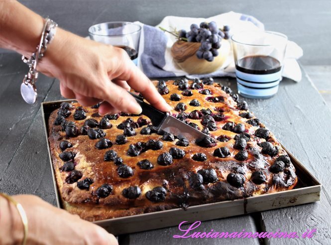 Schiacciata con l’uva