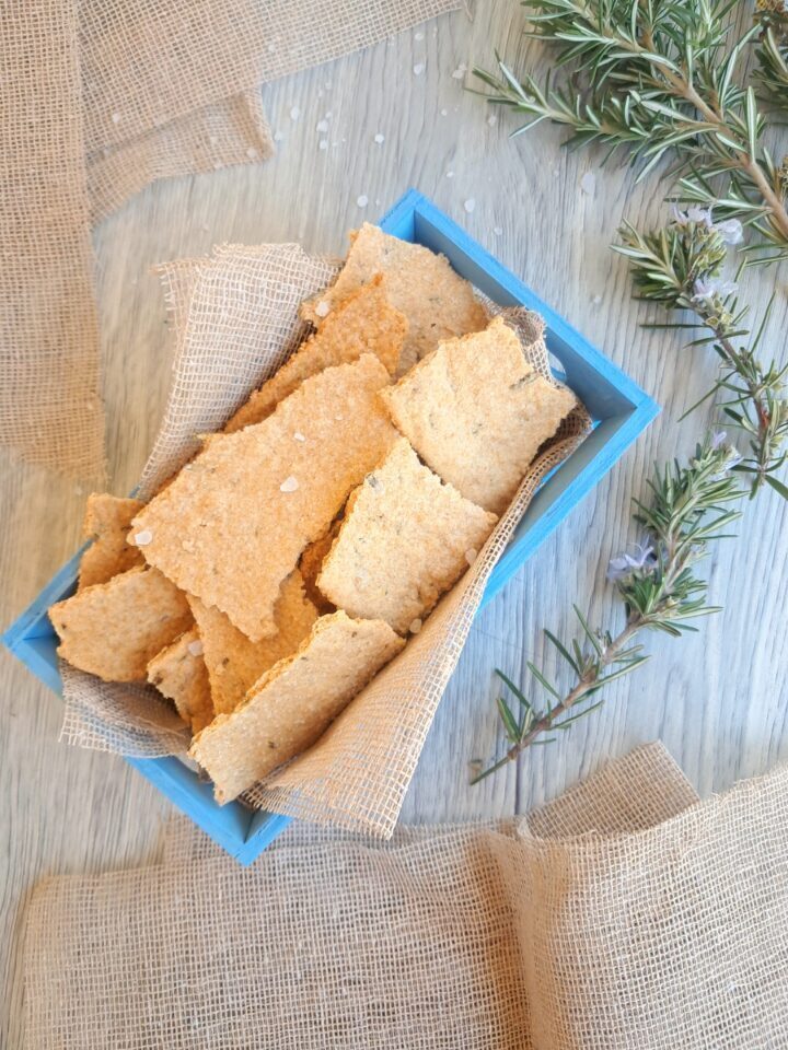 Schiacciatine al rosmarino con farina di avena