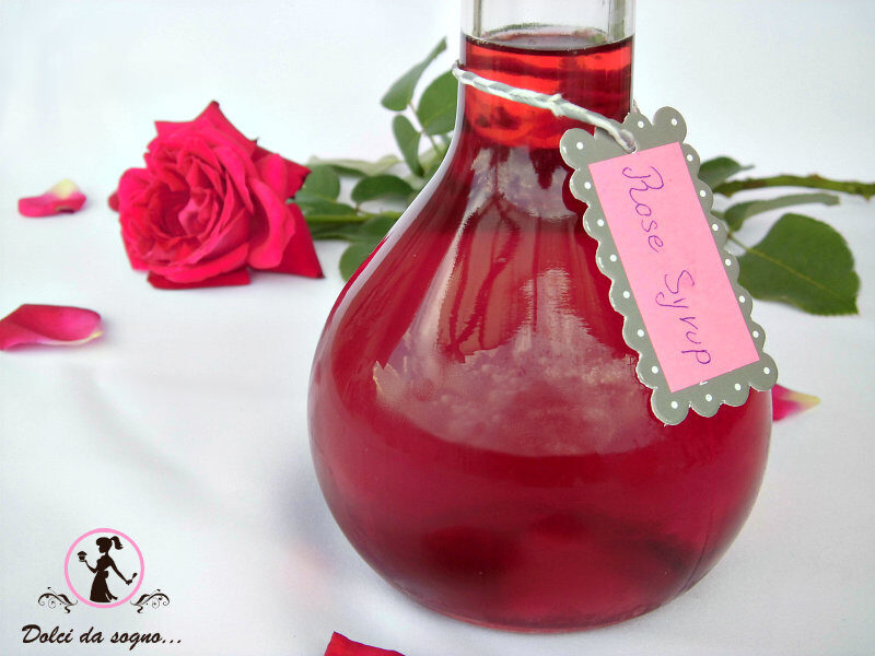 Sciroppo di rose